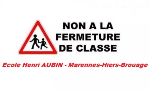 NON A LA FERMETURE DE CLASSE