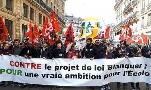 Nous, parents d’élèves de l’Hérault, sommes aux côtés des enseignants et de leur organisation pour exiger le retrait des réformes Blanquer !