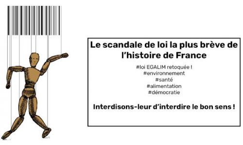 Rendez-nous nos graines ! Pour le rétablissement de la loi EGALIM votée par le peuple, mais censurée par le Conseil Constitutionnel.