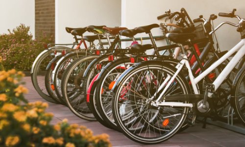 Pour le parking à vélo