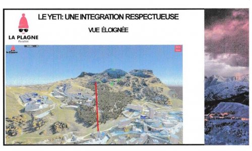 Non à l'implantation de la Télécabine du YETI