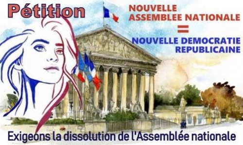 Nouvelle Assemblée nationale après dissolution. URGENCE démocratique.