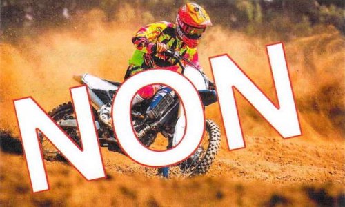 STOP AU 1er circuit de MOTOCROSS urbain d'EUROPE
