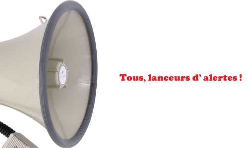 Grève de la faim devant l'agence du crédit mutuel de Mortagne-au-Perche