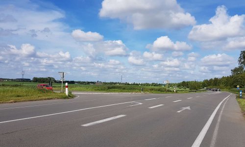 Aménagement d'un rond-point à l'intersection accidentogène des D925 et D62