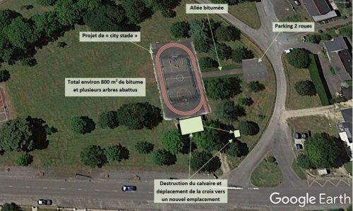 Non à l’installation d’un « City Stade » sur le champ de foire de la Chapelle Launay