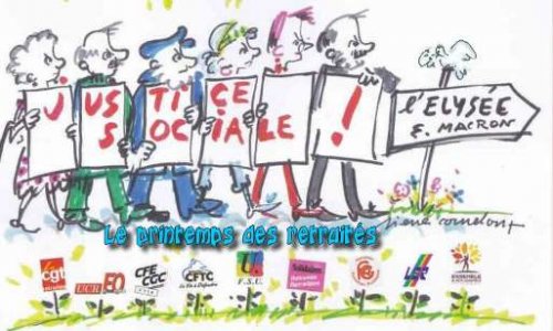 Le printemps des retraité-e-s : on continue...