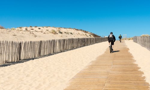 Pour ré-ouvrir l’accès aux parkings de la plage du Porge