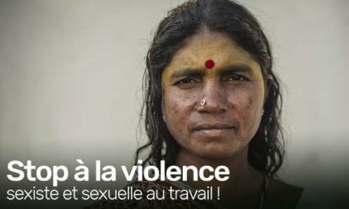 Stop à la violence sexiste et sexuelle au travail !