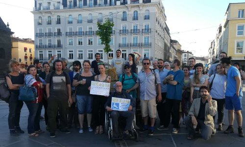 Laurent, gilet jaune fait une grève de la Faim pour revendiquer une allocation juste versée aux Personnes handicapées