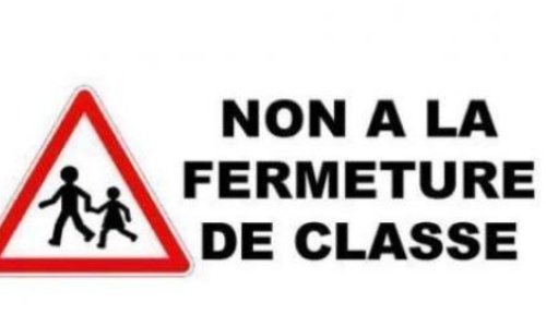 Non à la fermeture d'une classe en maternelle et élémentaire à Yvette Raynaud