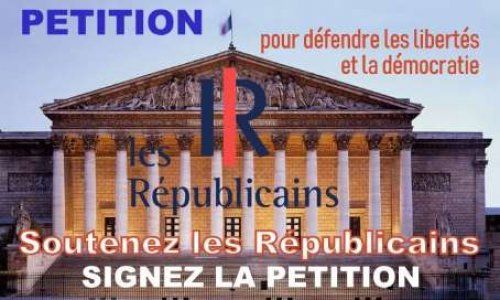 SOUTENEZ LA DÉMOCRATIE, SOUTENEZ LES RÉPUBLICAINS