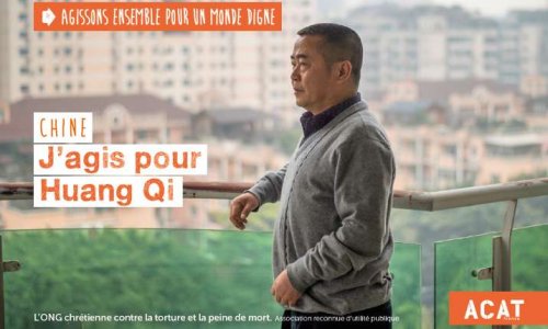 J'agis pour Huang Qi