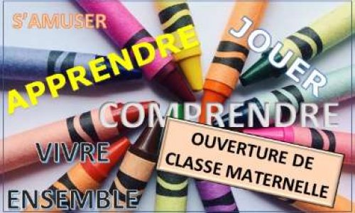 Ouverture urgente de classes maternelles pour l'école du Buisson à Villemandeur (Loiret)
