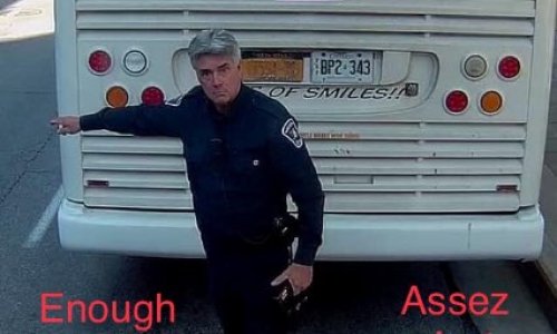 L’arrêt de l'harcèlement de l’agent de stationnement matricule 2596  et  l'ajout d’un 30 minutes de stationnement près du parlement sur la rue Wellington