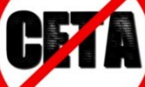 NON à la ratification du traité dit de libre-échange CETA entre l'U.E et le Canada