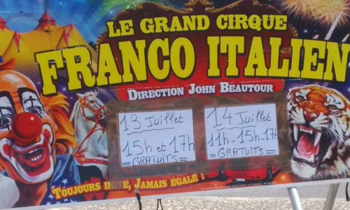 Contre les cirques avec animaux en Dordogne