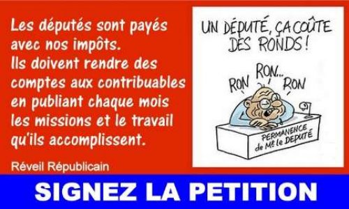 Députés : une CHARTE pour rendre des comptes aux citoyens.