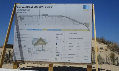 Plutôt végétation dunaire que béton sur le Front de Mer de Soulac !