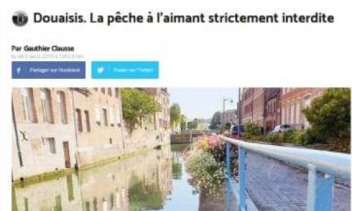 Pour que le Préfet du Nord autorise la pêche à l'aimant