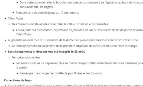 Réinsérer le turbobuild en jeu ou en arène au moins