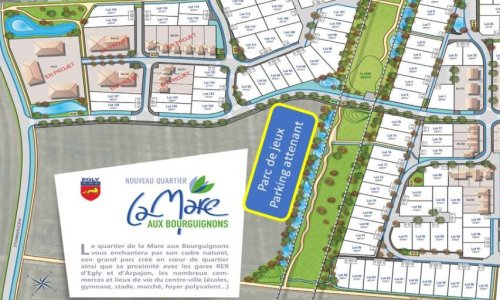 Parc de jeux à Egly pour les enfants