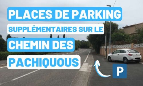 Places de parking - Chemin des Pachiquous à Sollies Pont