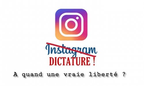 FINI LA DICTATURE INSTAGRAM