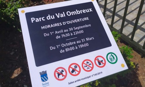 NON à l'interdiction des chiens et cyclistes dans le parc du Val Ombreux à Soisy-sous-Montmorency