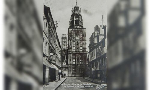 POUR LA RECONSTRUCTION DU BEFFROI ANGLAIS DE CALAIS CLASSE M.H. DES 1875