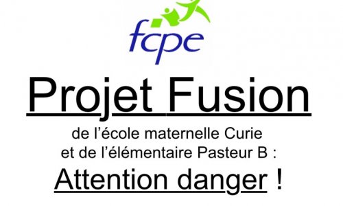NON à la fusion des écoles Curie et Pasteur B d’Ablon sur seine  !