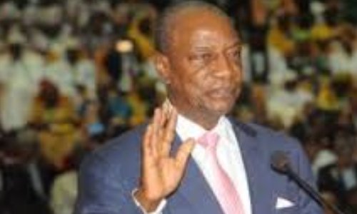 Démission immédiate de Alpha Condé pour non respect de serment à la constitution de 2010.