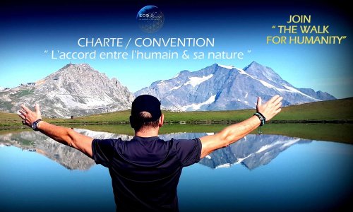 LA FEUILLE DE ROUTE ECOSFEERIA «  THE WALK FOR HUMANITY »