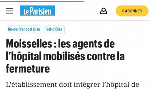 Non à la fermeture de l'Établissement public de santé Roger Prevot