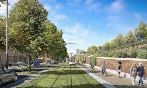 Non à l’empiétement du parc du 26ème centenaire pour l'arrivée du tramway sur l' avenue CANTINI à MARSEILLE.