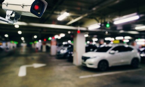 Pour la mise en place d'une vidéo surveillance sur la parking