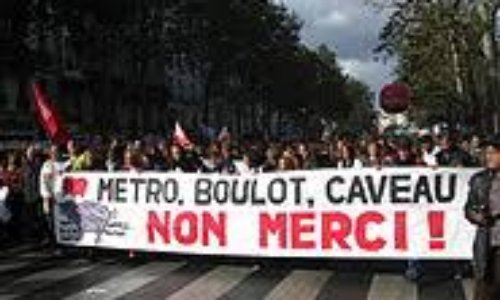 Pétition contre la réforme des retraites