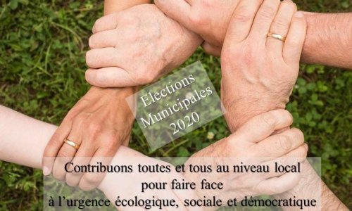 Manifeste : Urgence climatique, sociale et démocratique pour les élections municipales 2020