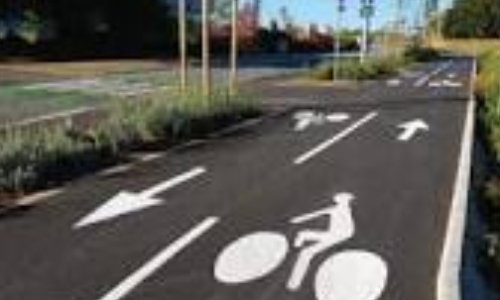 Piste cyclable obligatoire
