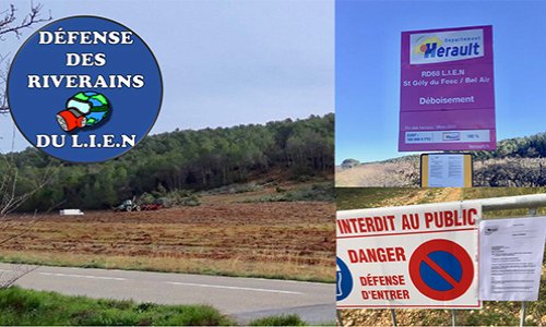 STOP À LA DESTRUCTION DE 28 HECTARES DE FORÊT PAR LE CONSEIL DÉPARTEMENTAL DE L’HERAULT