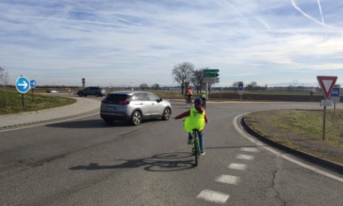 Pour un accès sécurisé à vélo d'Eguisheim à Colmar
