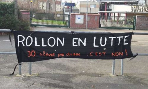Pétition pour protester contre la suppression de deux classes au collège Rollon à Gournay-en-Bray
