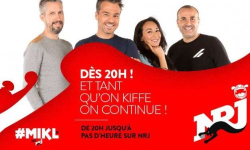 Retour de MikL sur NRJ de 20h à 00h