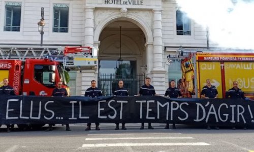 Pour que la grève nationale des sapeurs-pompiers reprenne rapidement !