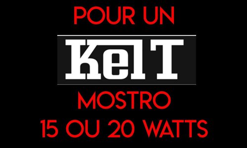 Pétition pour la création d'un MostrO 15 ou 20 watts