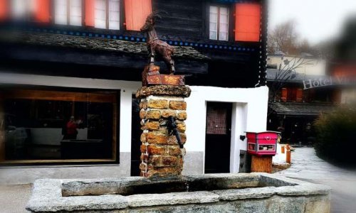 Sauvegarde de la fontaine centenaire au coeur du Village de Vercorin