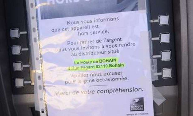 Le village se mobilise pour un distributeur de billets en fonction à Fresnoy-le-Grand !