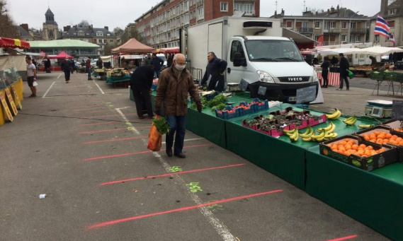 Retour du marché de Lisieux