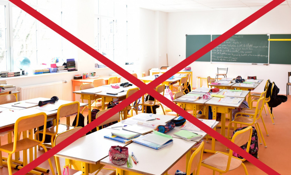 Non à l'ouverture des écoles le 11 mai