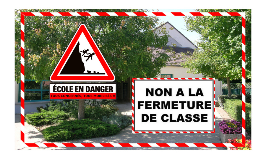 NON à la fermeture de classe !!